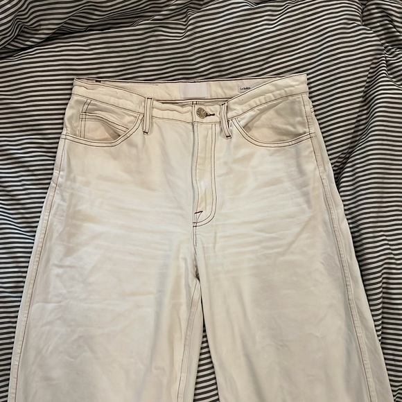 Frame White Wide Leg 'Le Italien' Jeans - Picture 4 of 6